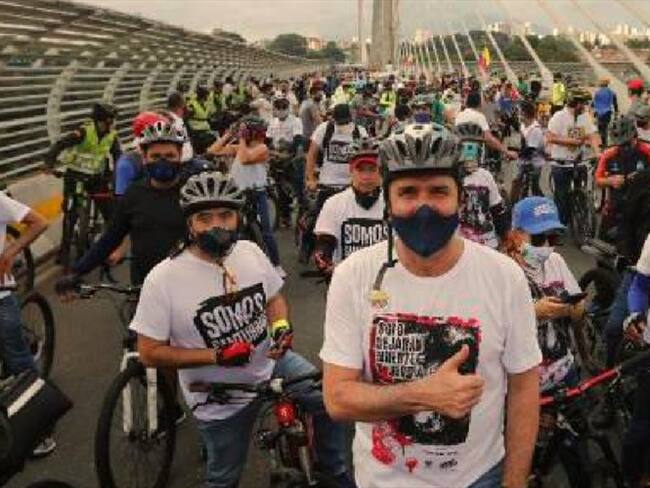 Caravana Santurbán. Foto: Alcaldía de Bucaramanga.