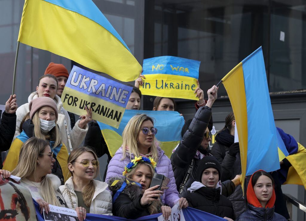 Ucrania asegura haber recuperado el aeropuerto militar de Kulbakino, en Mykolaiv. Foto: Getty Images