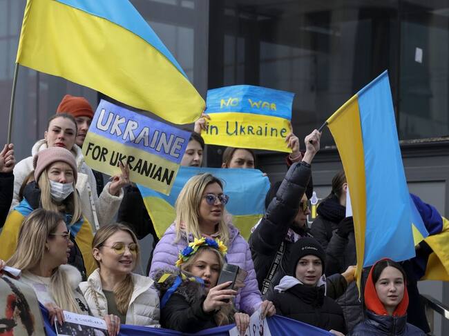 Ucrania asegura haber recuperado el aeropuerto militar de Kulbakino, en Mykolaiv. Foto: Getty Images