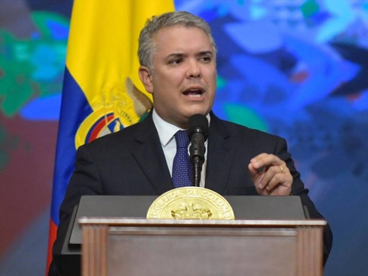 Presidente Duque habla de aspersión aérea a cultivos ilícitos en sesión del Congreso