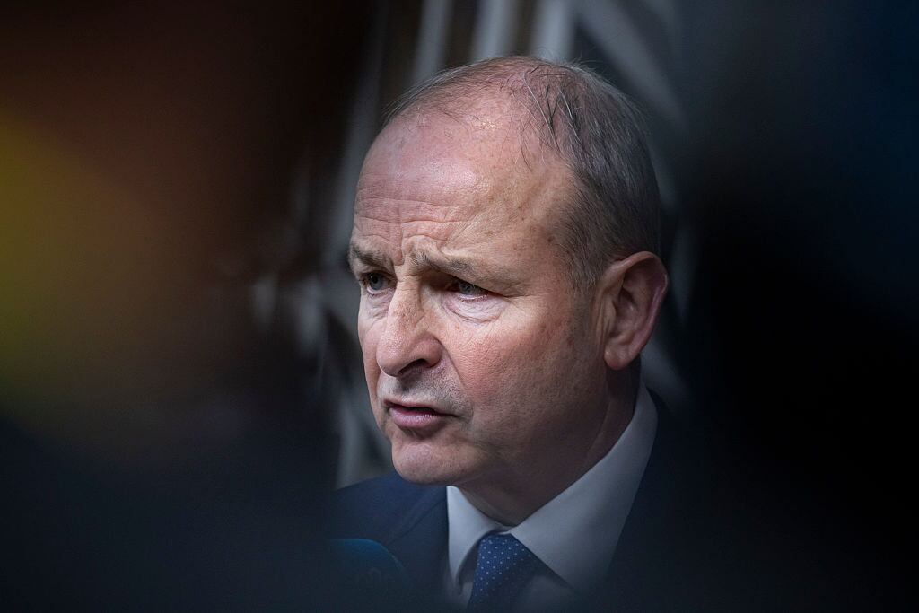 Micheal Martin (Nicolas Economou / NurPhoto via Getty Images)