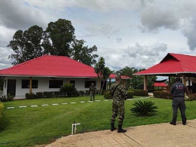 Los operativos se llevaron a cabo en Guayabal del municipio de Turbo. Foto: Cortesía Ejército Nacional