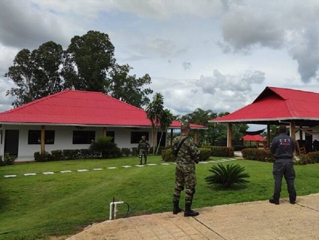 Los operativos se llevaron a cabo en Guayabal del municipio de Turbo. Foto: Cortesía Ejército Nacional