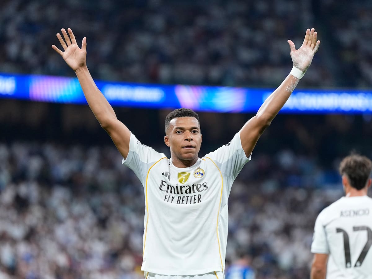 Real Madrid ganó 2-1 al Marsella por la Champions League: Mbappe, héroe con dos goles