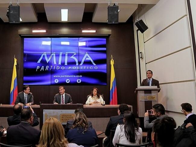 Senadores del Mira se posesionaron. Foto: Colprensa