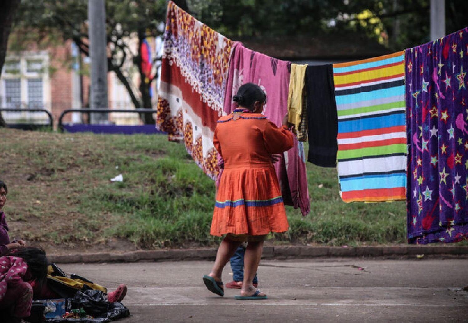 Mujer indígena. Foto: Colprensa - Camila Díaz