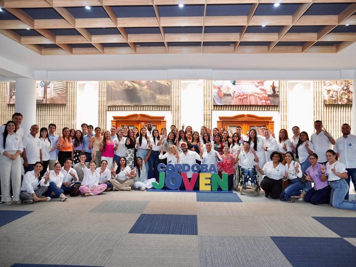 Jóvenes tendrán su primera experiencia laboral con programa de la Gobernación de Córdoba