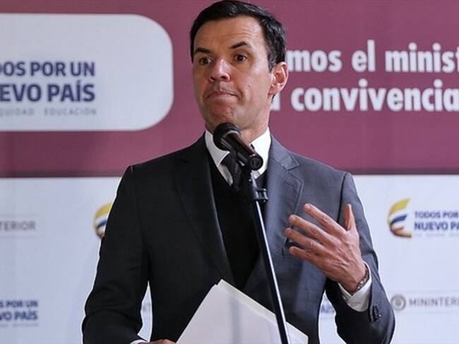 El Ministerio del Interior, Guillermo Rivera. Foto: Colprensa