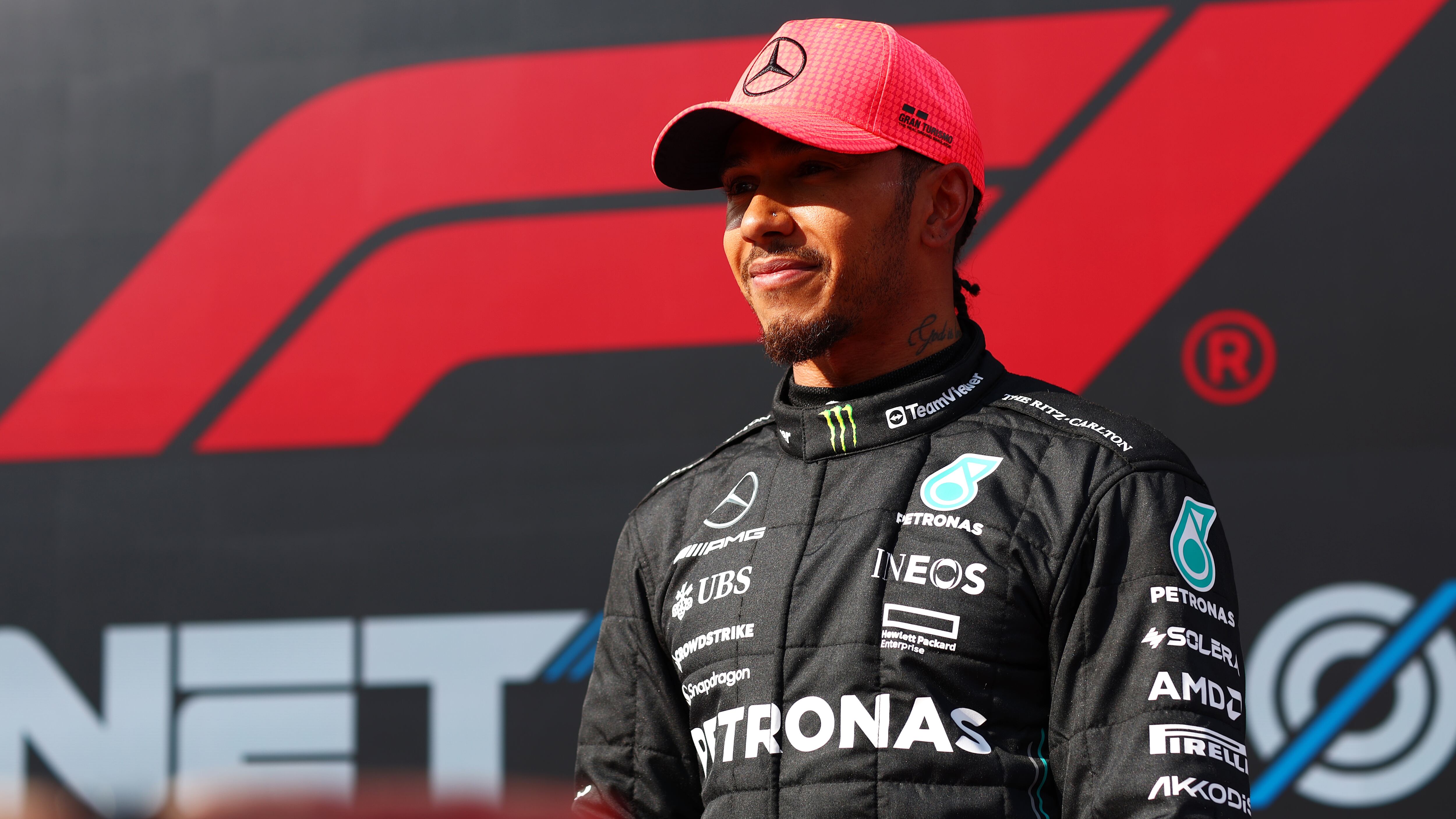 Lewis Hamilton. (Photo by Dan Istitene - Formula 1/Formula 1 via Getty Images)
