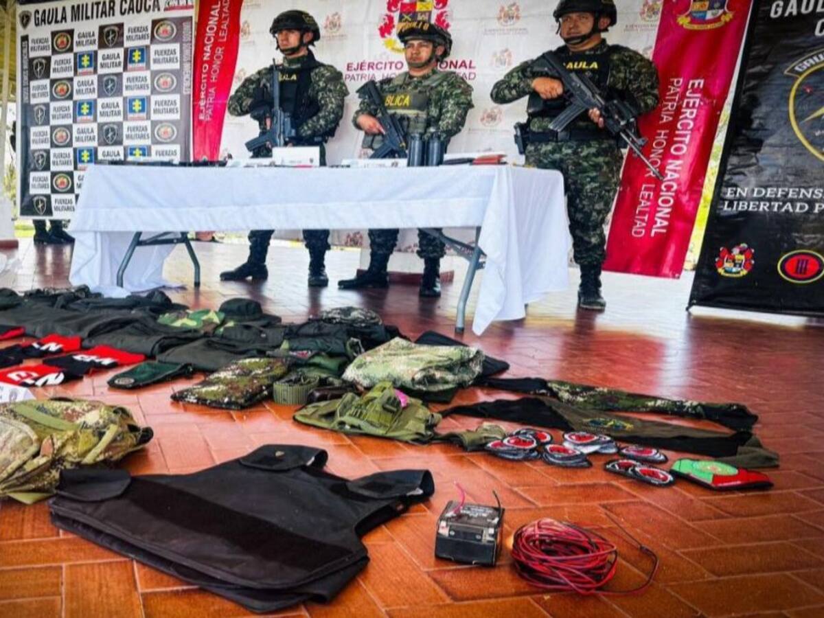 Murió un articulador financiero del ELN en operación militar del Ejército en Cauca
