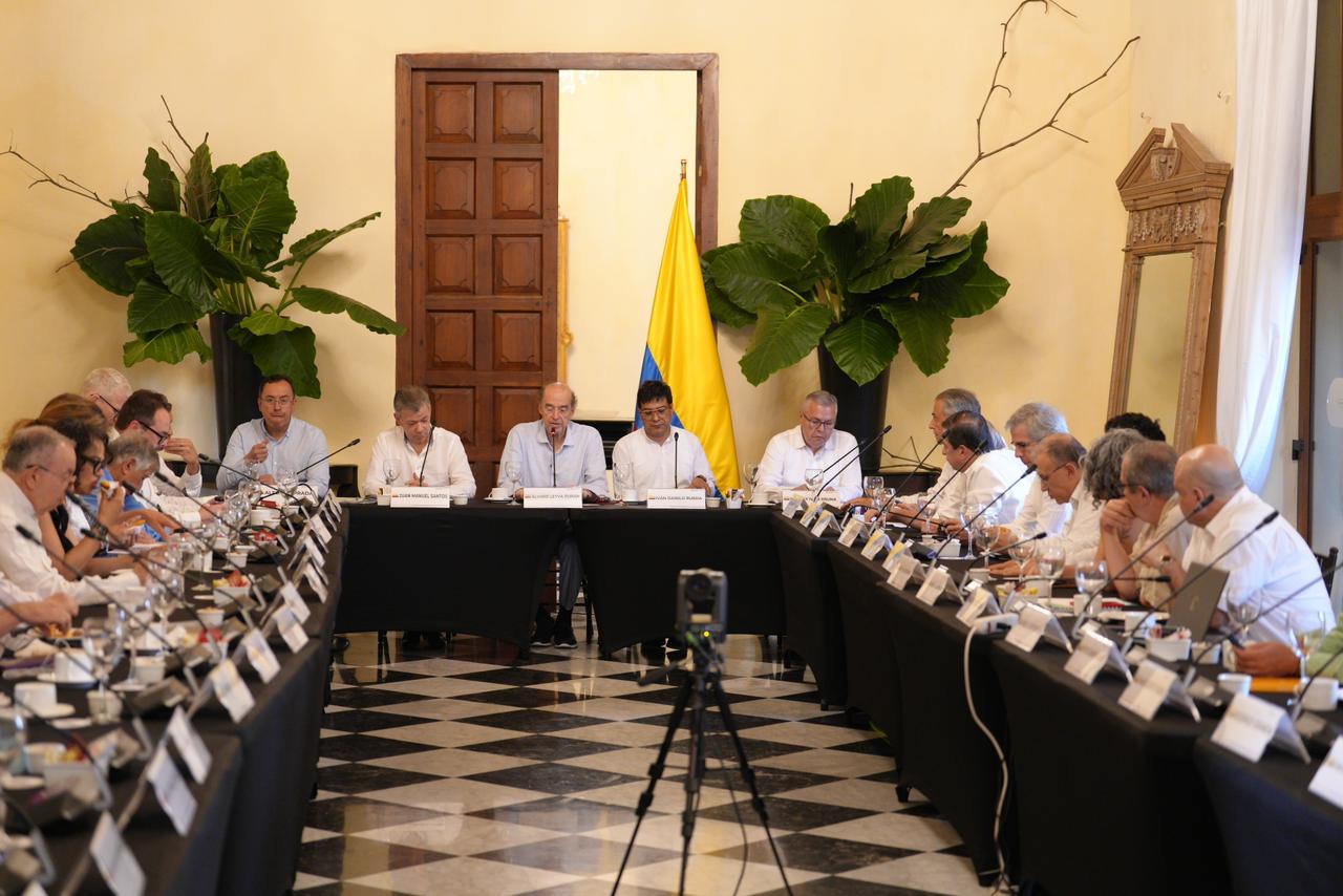 Cumbre de la Paz en Cartagena. Foto: Presidencia