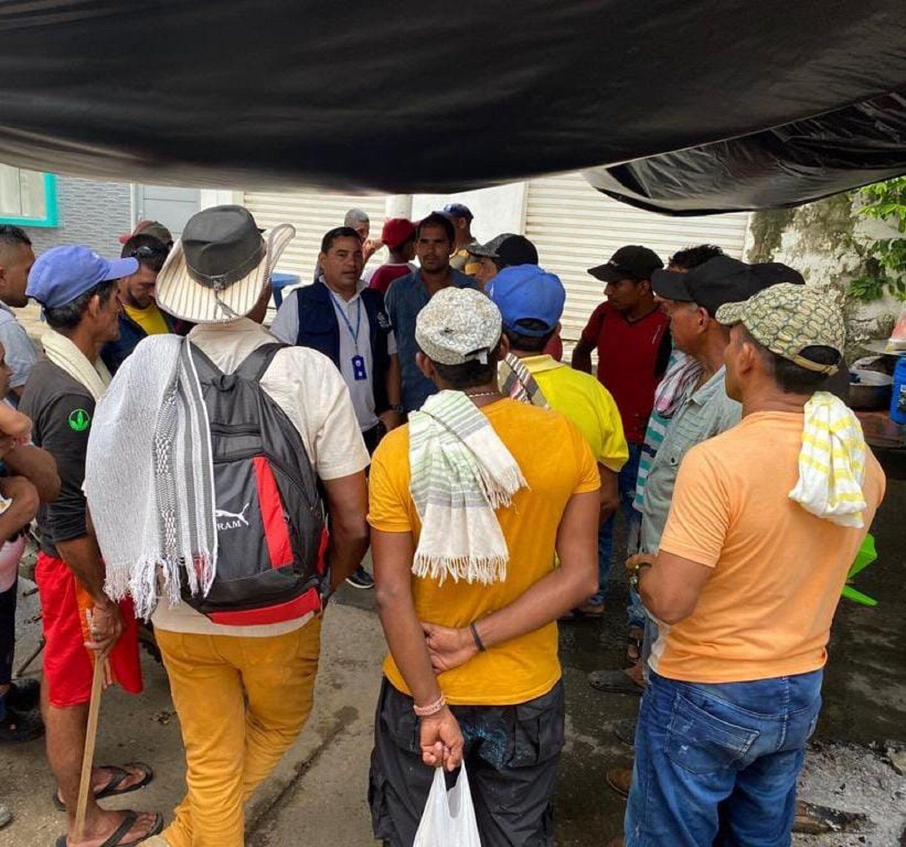 Retornan a sus tierras campesinos que habían sido desplazados en el sur de Córdoba. Foto: cortesía Defensoría del Pueblo.