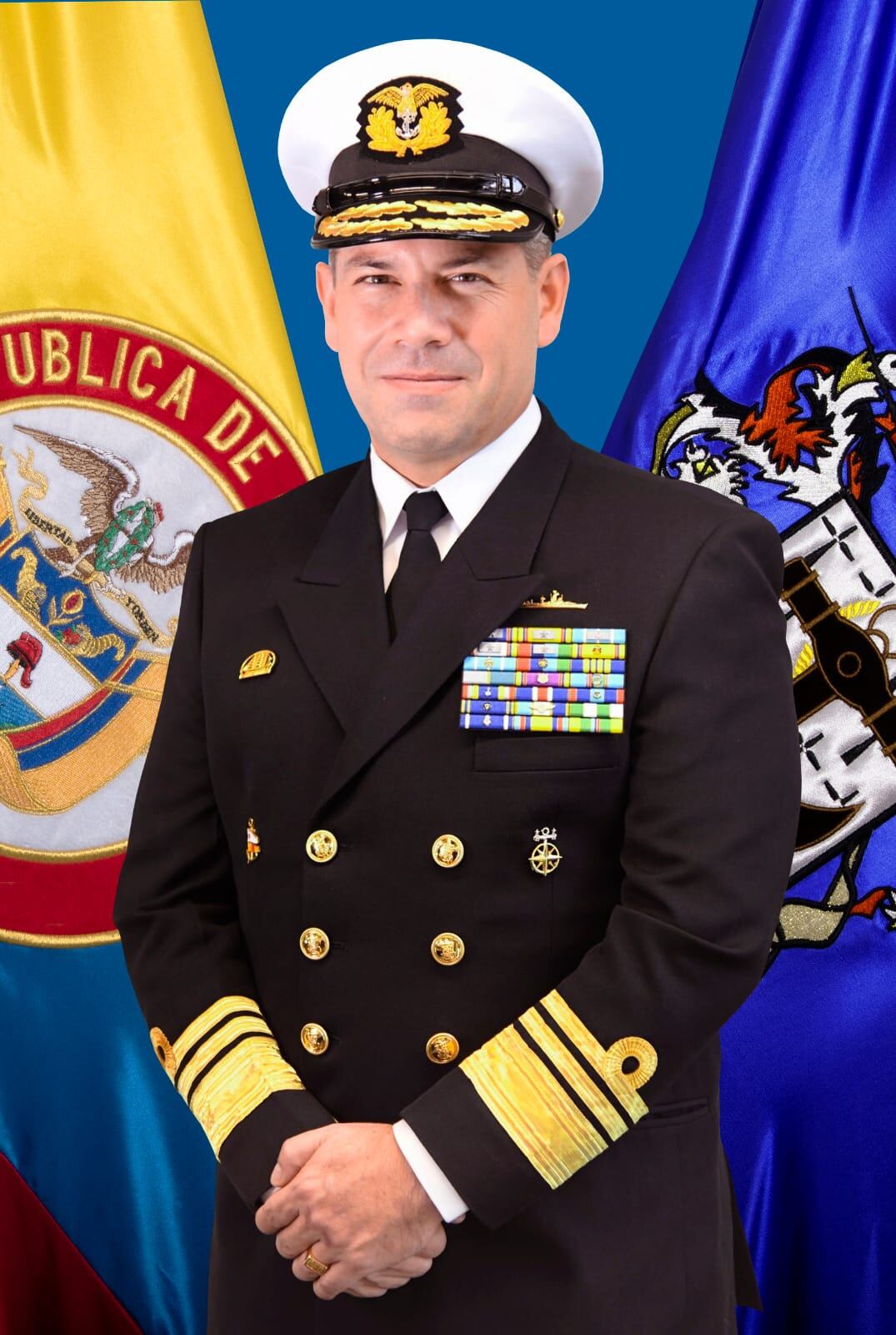 Vicealmirante Ricardo Rozo. Foto: Armada Nacional