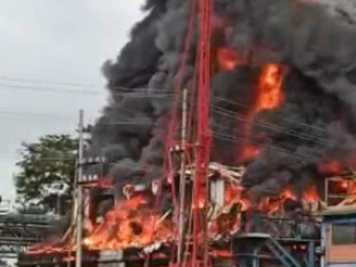 Revelan primeras hipótesis del incendio en la sede de Incauca