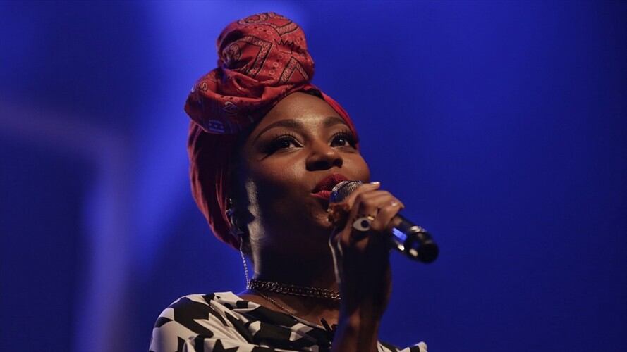 Gloria Emilse Martínez Perea, Goyo, cantante de ChocQuibTown. Foto: Colprensa - Sofía Toscano