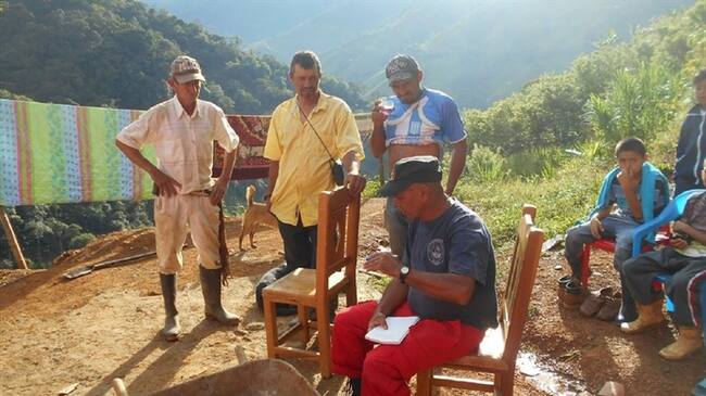 Foto: Salgar mitiga las quemas en las zonas rurales