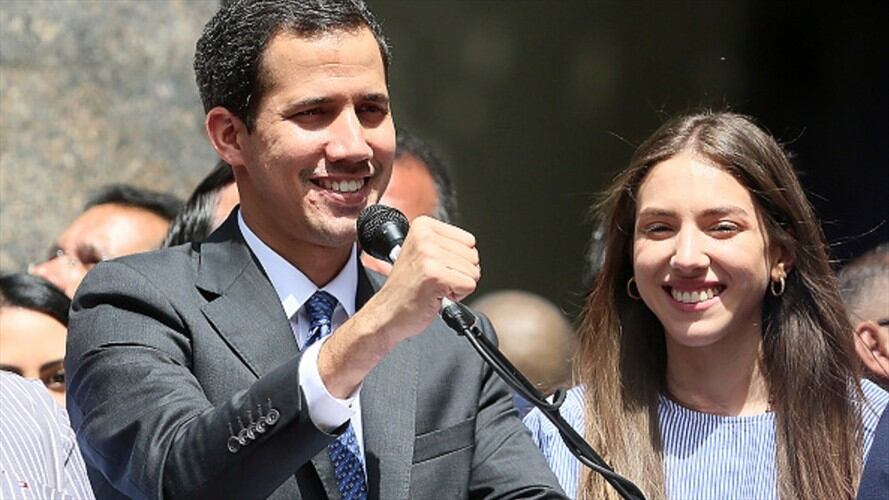 Nos van a querer debilitar y debemos seguir: Guaidó. Foto: Getty Images