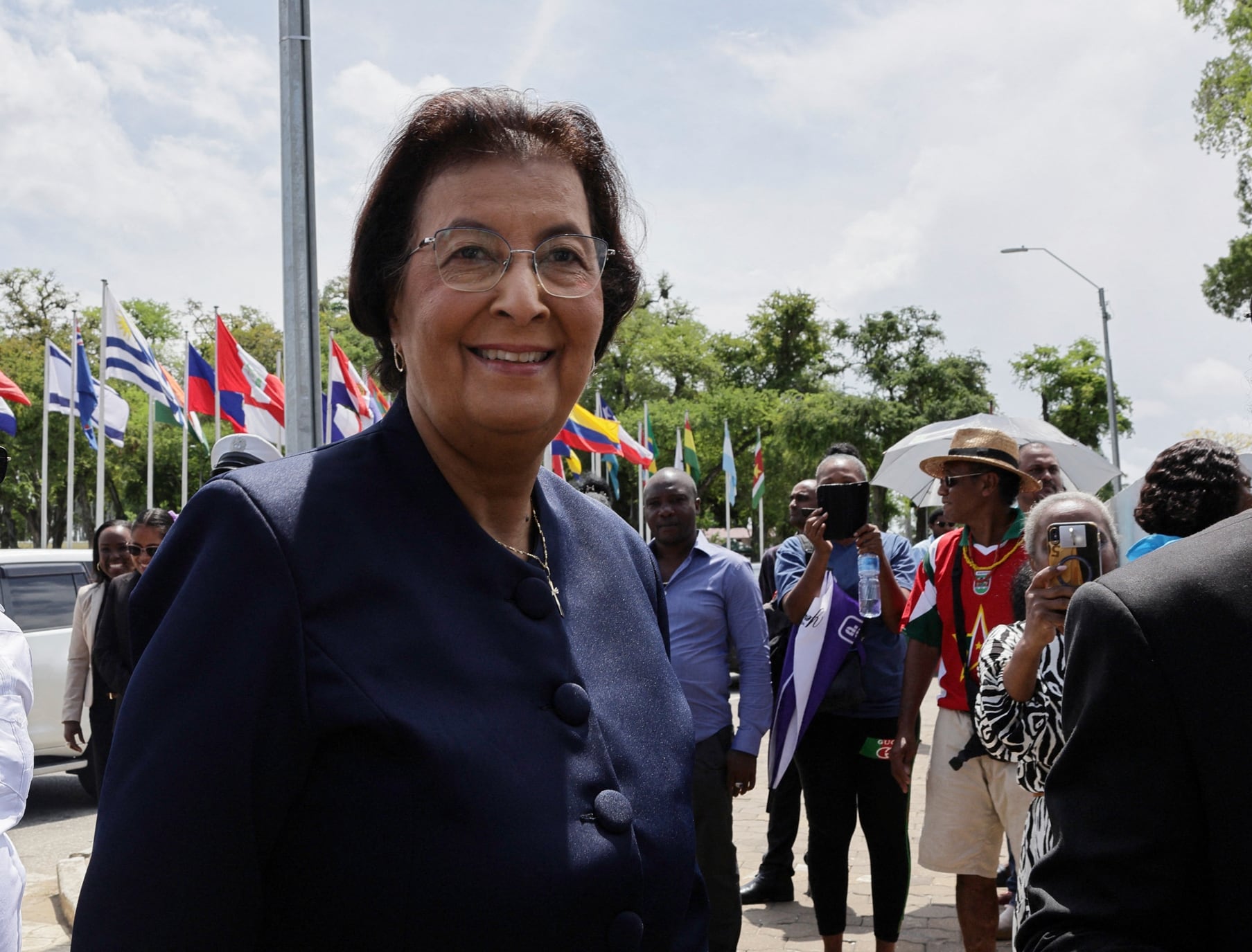 Jennifer Geerlings-Simons. Foto: Ranu Abhelakh / AFP