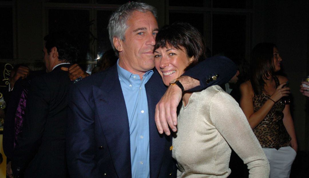 Jefrrey Epstein y Ghislaine Maxwell. Foto: Getty Images.