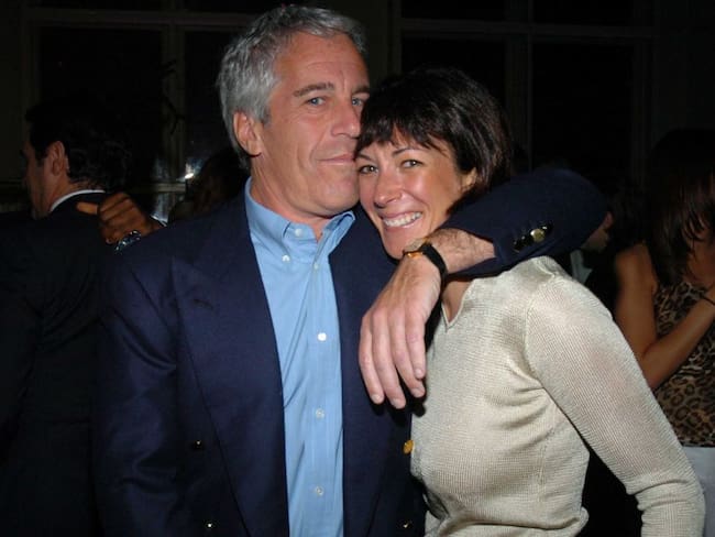 Jefrrey Epstein y Ghislaine Maxwell. Foto: Getty Images.