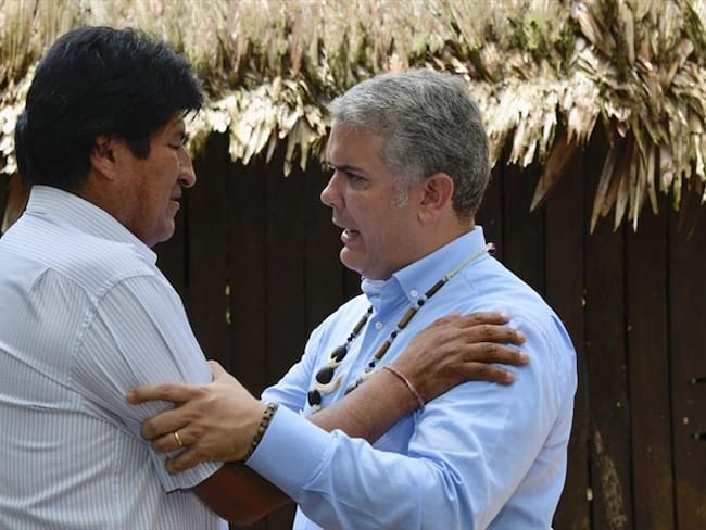 El mandatario boliviano dijo que “los derechos de la madre tierra” están por encima de las diferencias.. Foto: Presidencia