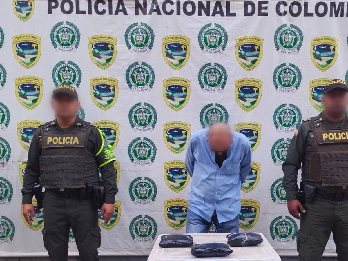 Capturan a hombre con 5 kilos de cocaína en la Zona Bananera, Magdalena