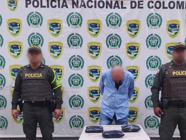 Capturado con 5 kilos de coca/ Policía del Magdalena