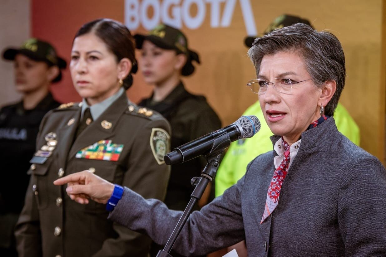 Alcaldesa de Bogotá, Claudia López. Foto: Cortesía Alcaldía.