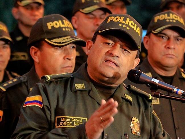 Jorge Hernando Nieto, director de la Policía Nacional. Foto: Colprensa