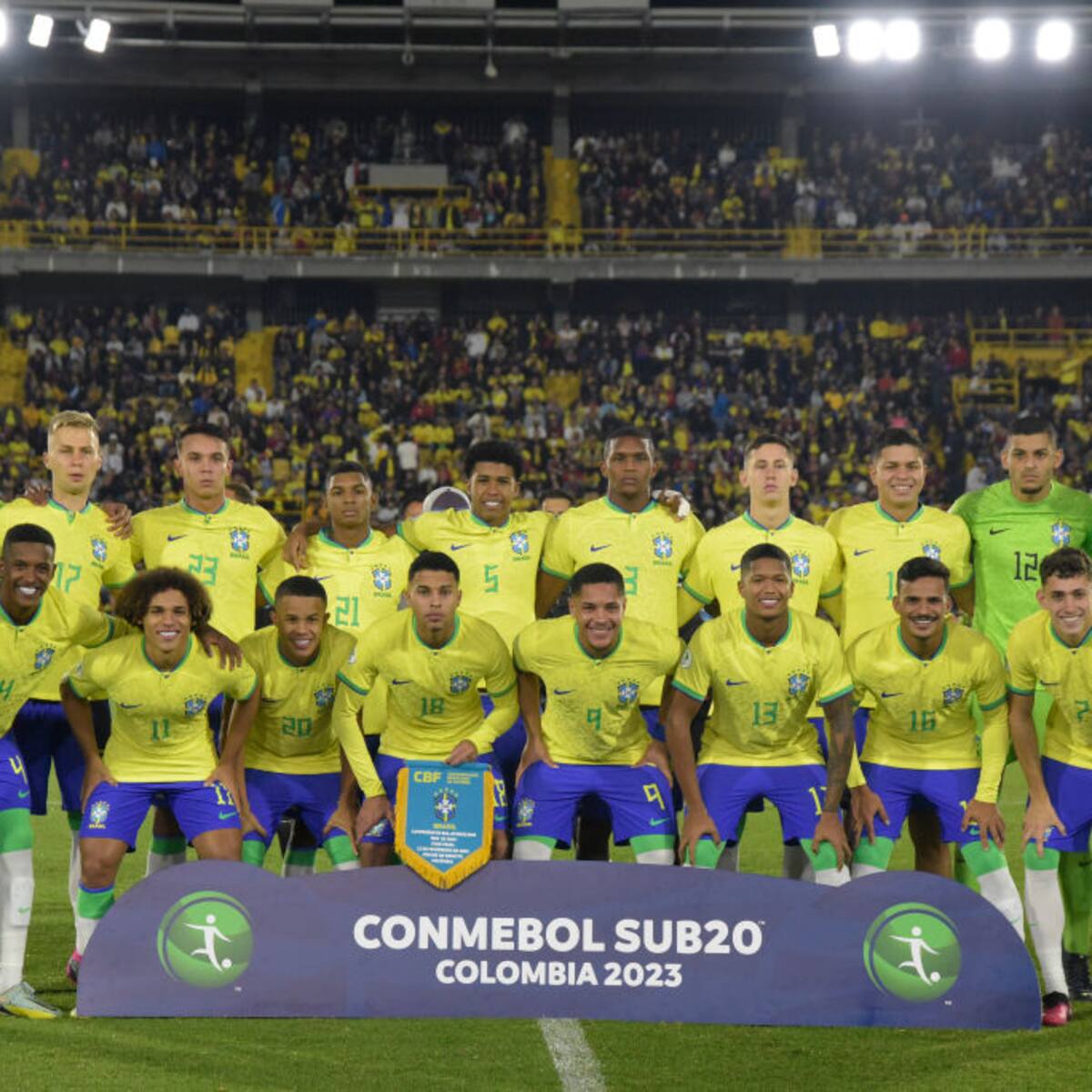 Brasil es campeón del Sudamericano Sub-20: venció 2-0 a Uruguay