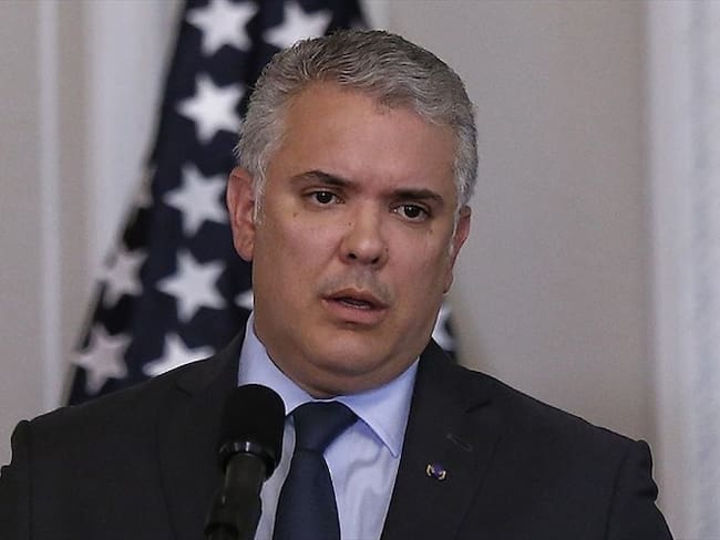 Presidente Iván Duque. Foto: Colprensa - Camila Díaz