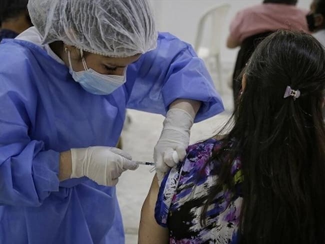 Vacunación covid-19. Foto: Colprensa
