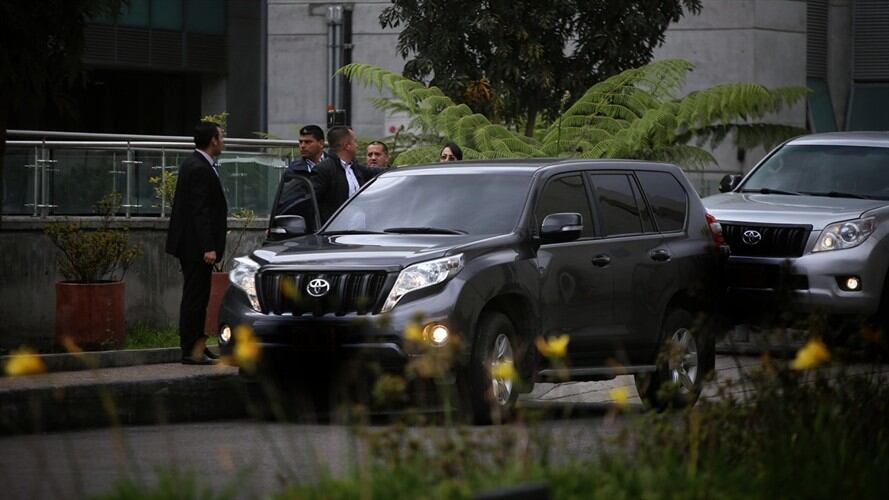 Camionetas blindadas. Foto: Colprensa