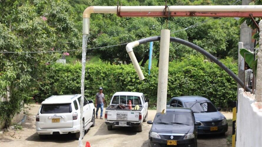 Habría más involucrados en robo masivo de agua en Santa Marta. Foto: Suministrada