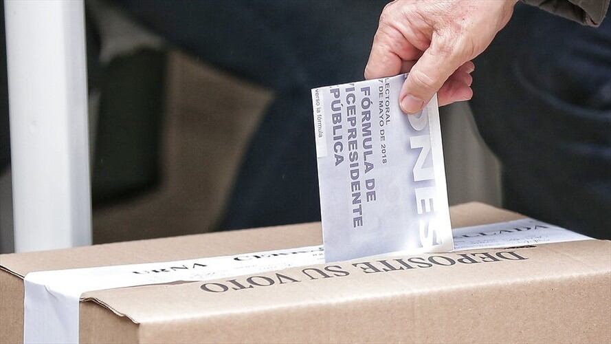 Las elecciones presidenciales de este 27 de mayo en Colombia transcurren sin inconvenientes y con una participación mayor que la habitual a mitad de jornada. Foto: Colprensa