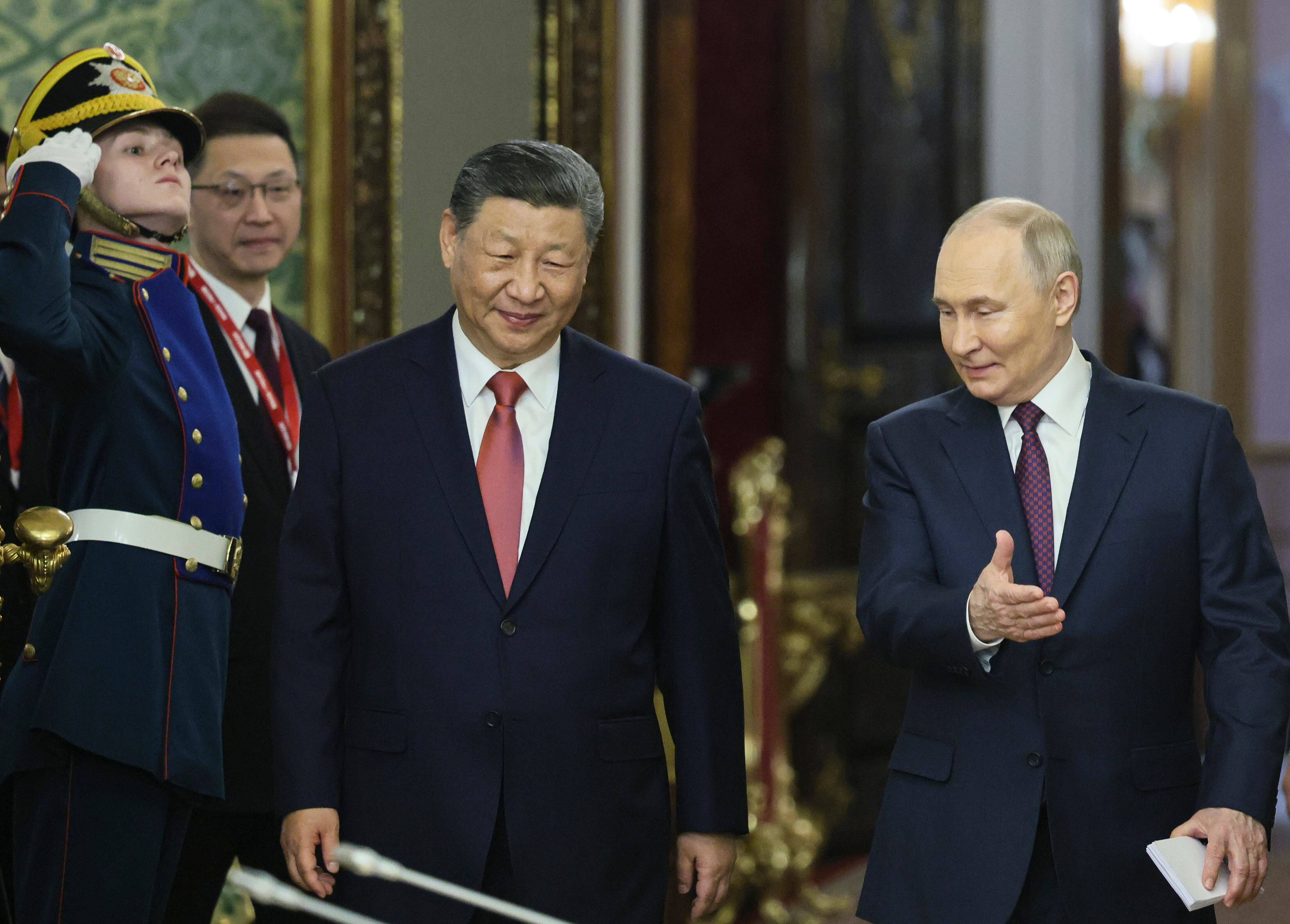 Vladímir Putin y Xi Jinping, EFE/ Yuri Kochetkov / POOL