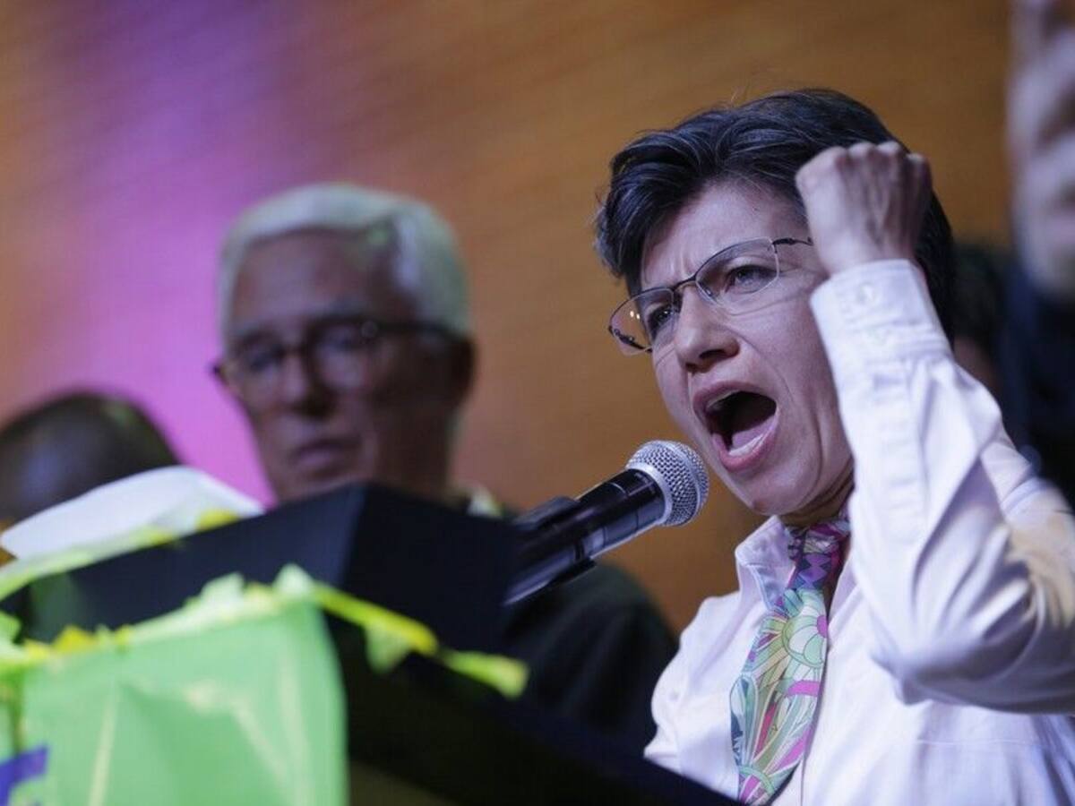 ¿Claudia López participando en política? Su reacción a la victoria de Petro