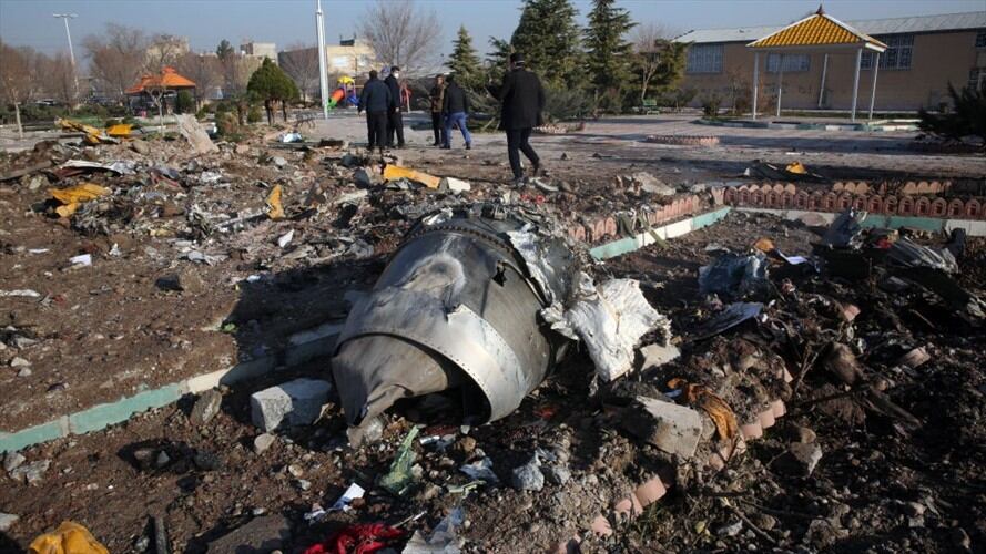 Las fuerzas armadas iraníes reconocieron el pasado sábado el derribo "por error" del Boeing 737, con 176 personas a bordo.. Foto: Getty Images