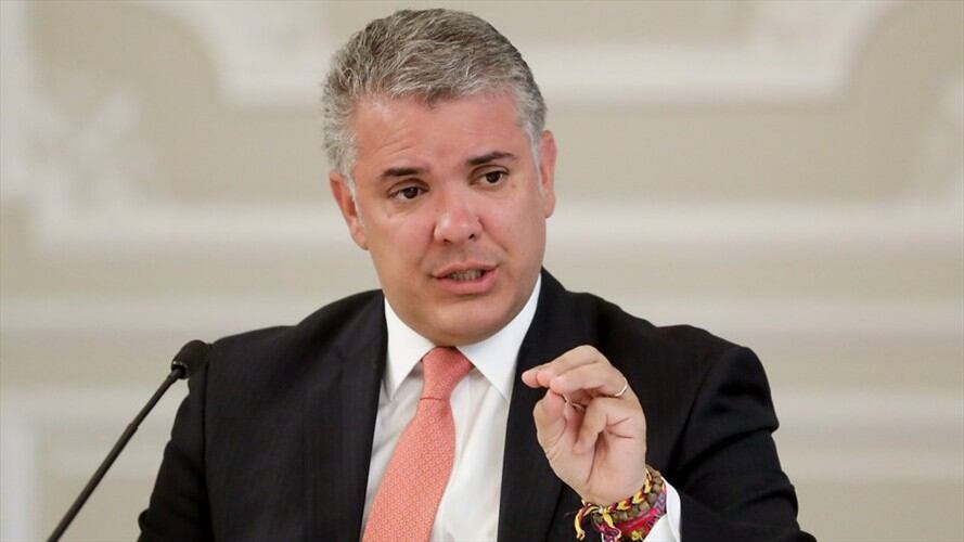 Iván Duque rechazó que el régimen de Nicolás Maduro esté “albergando terroristas colombianos”. Foto: Colprensa