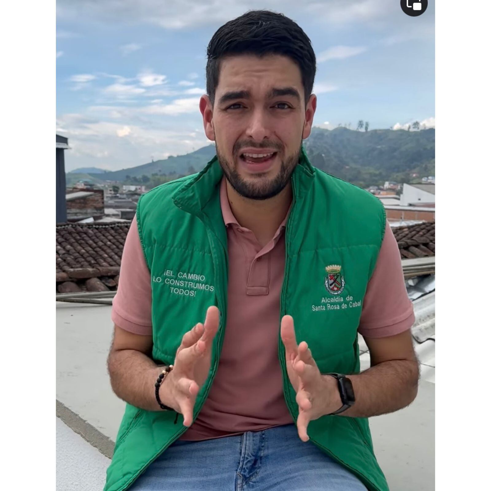 Foto: Captura de video Rodrigo Toro