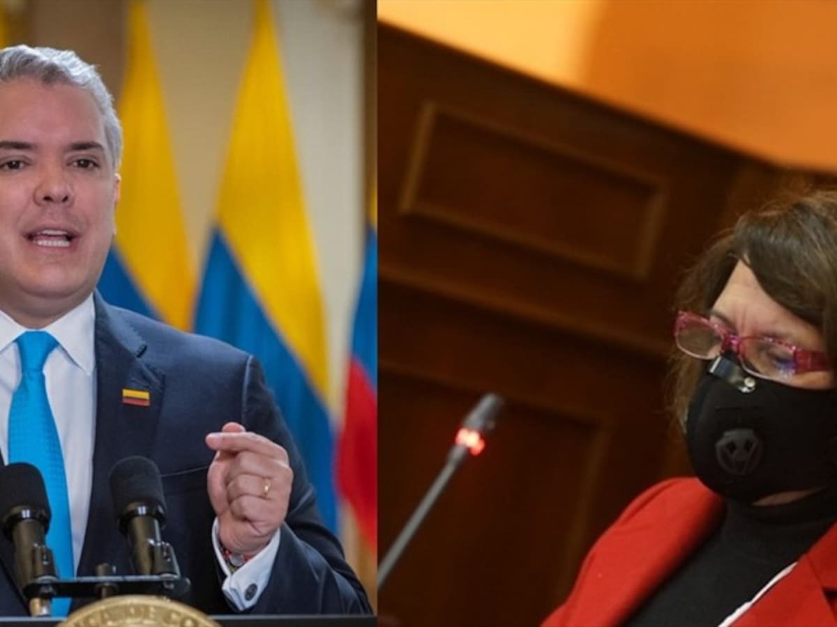 “La vieja esta diciendo que dónde estaba yo”: Duque viendo discurso de Aída Avella