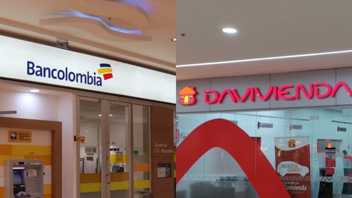 Bancolombia y Davivienda permitirán hacer transferencias entre ellos gratis