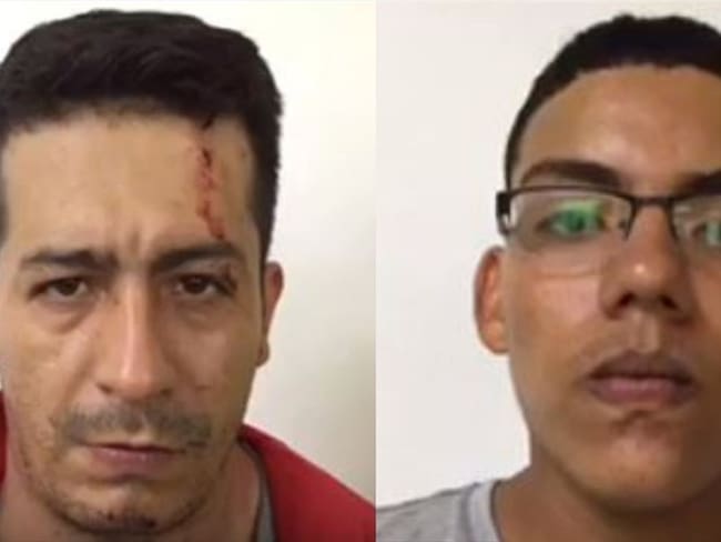 Dos personas capturadas por robo a una joyería en el norte de Barranquilla. Foto: