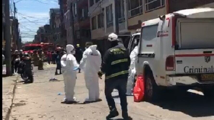 Otra persona resultó herida y 10 casas tuvieron daños en vidrios y fachadas. Foto: W Radio