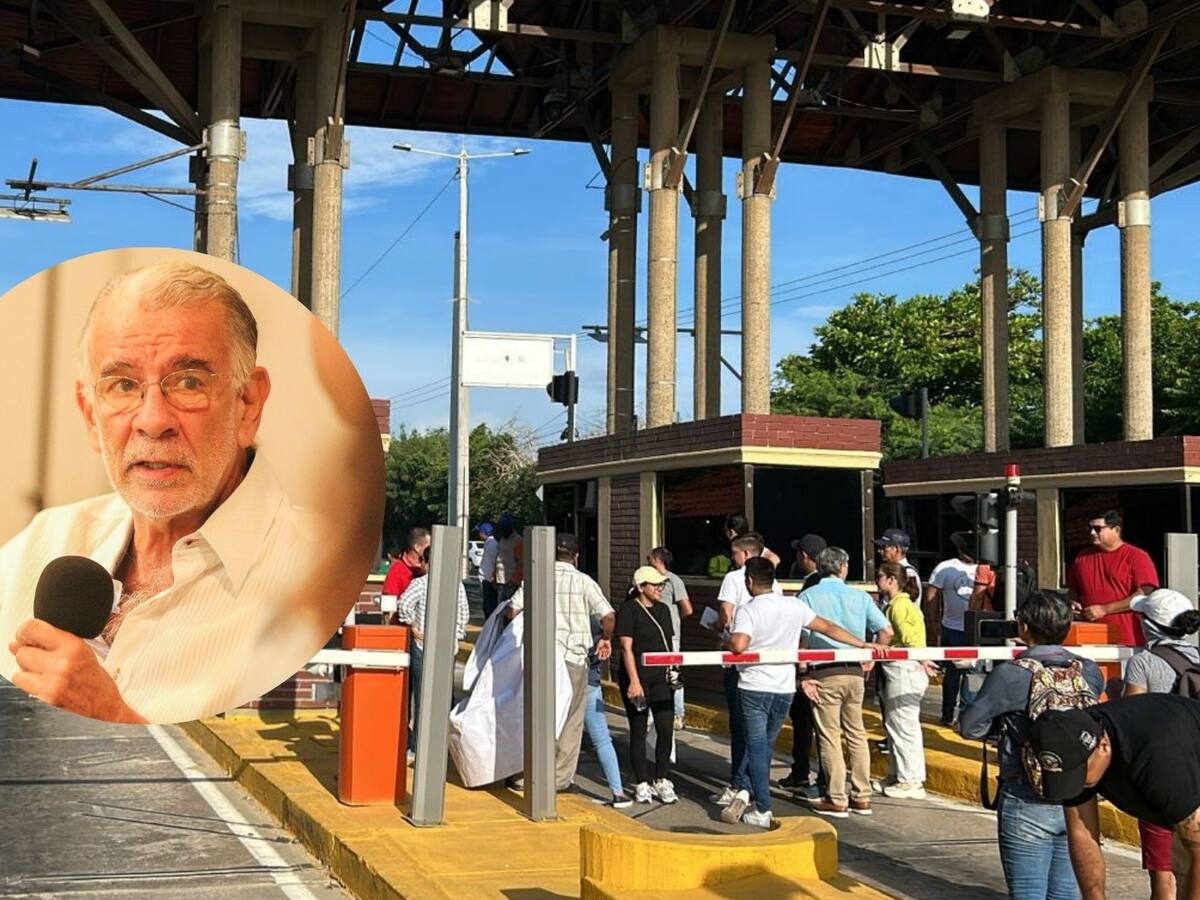 Autoridades del Atlántico cuestionan a la ANI por incumplimiento de acuerdos sobre el peaje Papiros