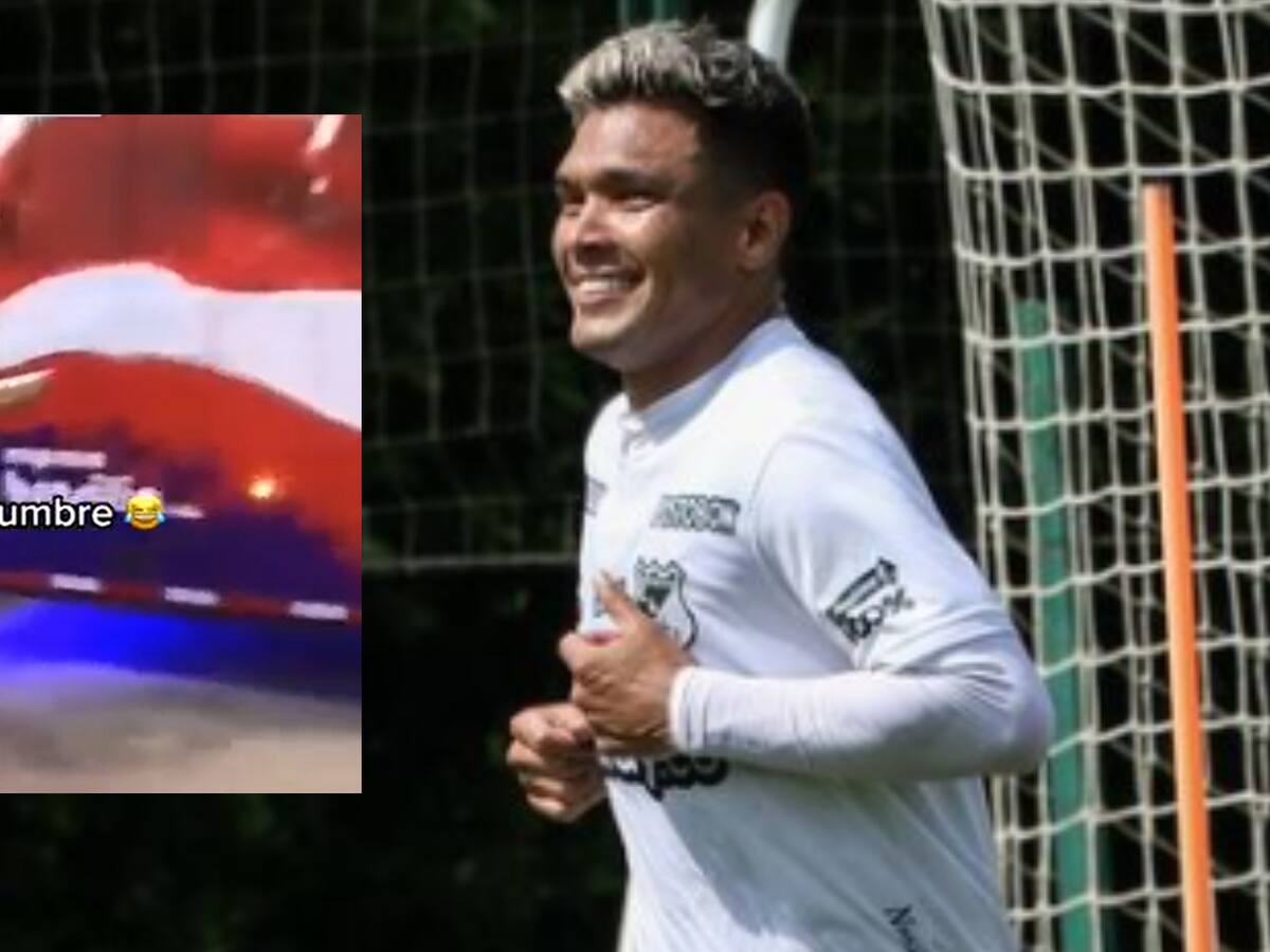 Video: Confundido, Teófilo Gutiérrez casi se sube al bus del Junior