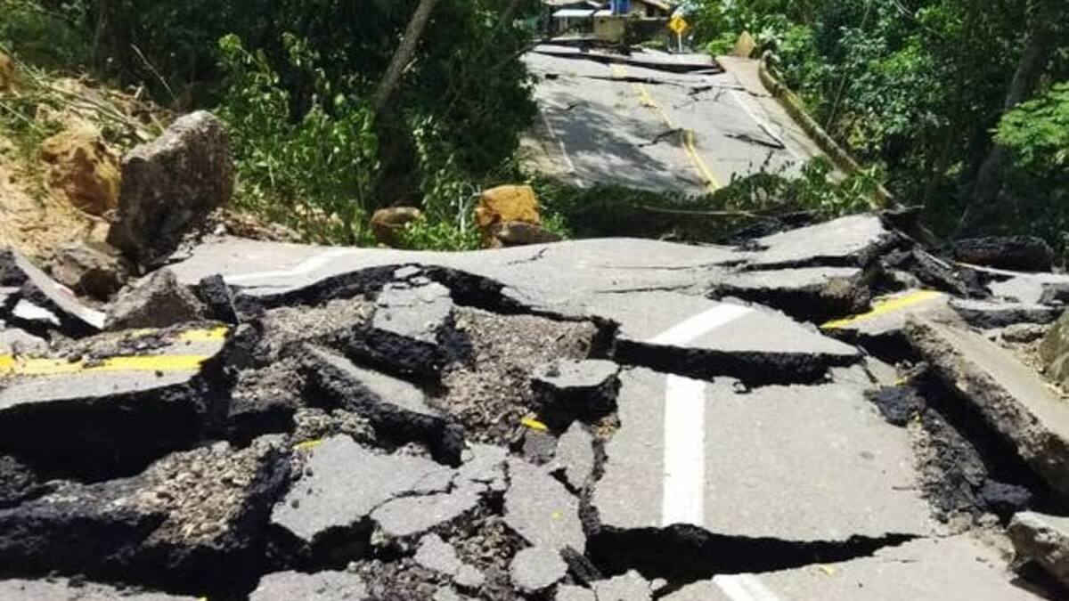 Hasta en tres semanas se habilitaría un carril en la vía Bucaramanga - Barrancabermeja