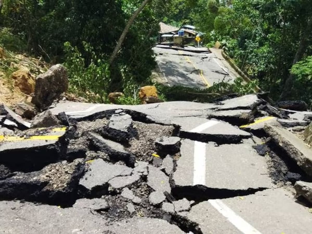 Hasta en tres semanas se habilitaría un carril en la vía Bucaramanga - Barrancabermeja