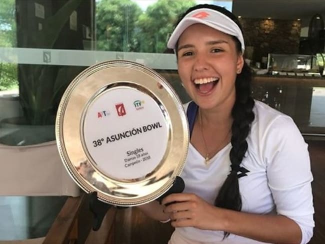 María Camila Osorio asciende al puesto 5 en el ranking mundial junior de tenis