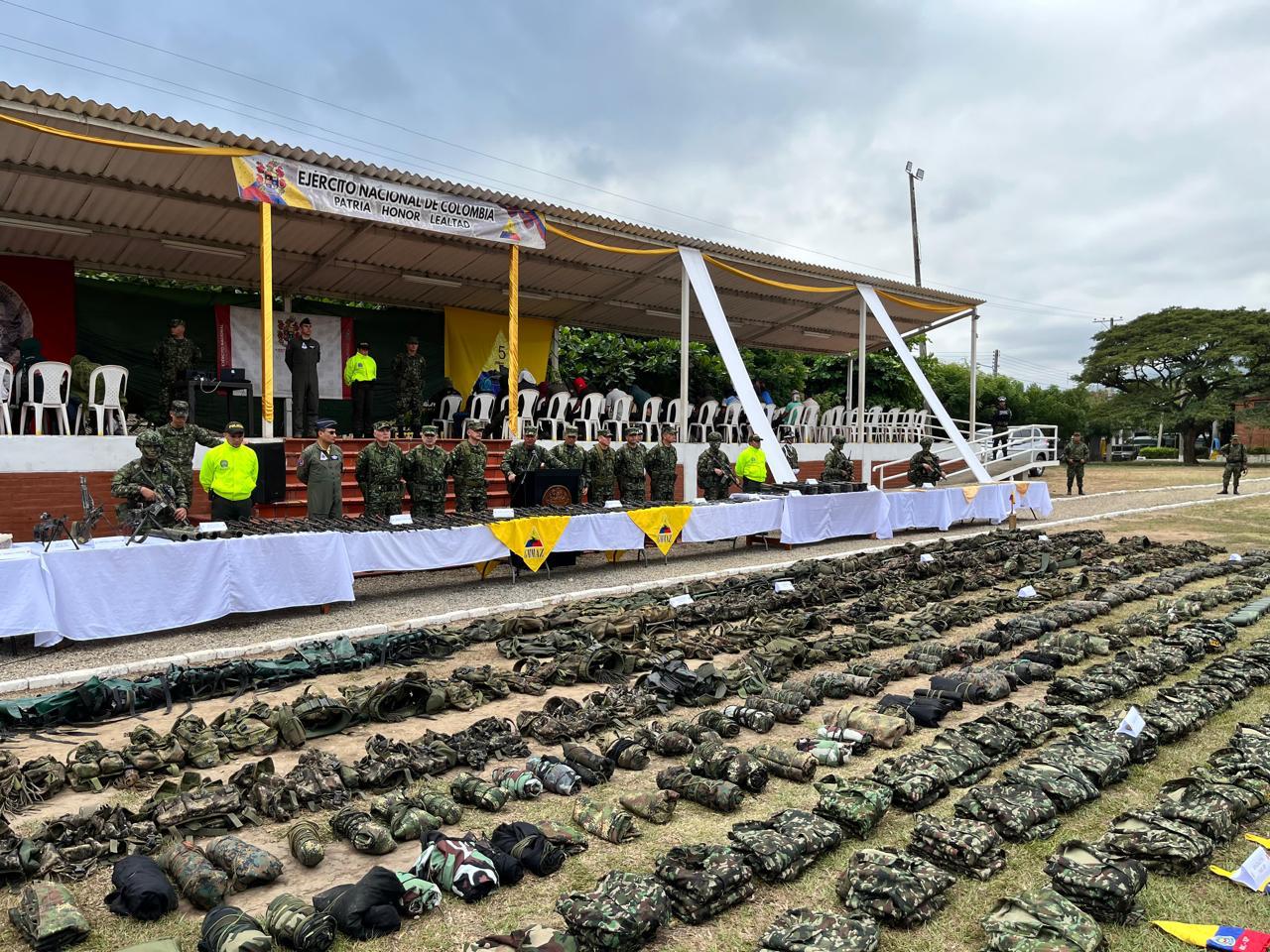 Este es el balance de las operaciones militares en el nororiente colombiano. Foto: suministrada.